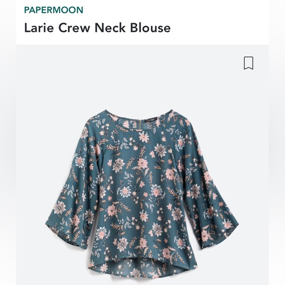 Papermoon Floral Tunic Blouse - Picture 2 of 7